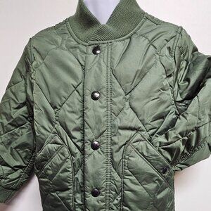 Baby GAP Lightweight button up puffer jacket